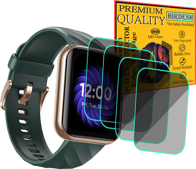 hirdesh Screen Guard for DIZO Watch D(Pack of 4)
