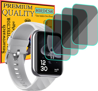 hirdesh Screen Guard for DIZO Watch D(Pack of 4)