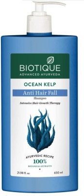 BIOTIQUE Bio Kelp Protein Shampoo For Falling Hair 650 ml Epic Men & Women(650 ml)