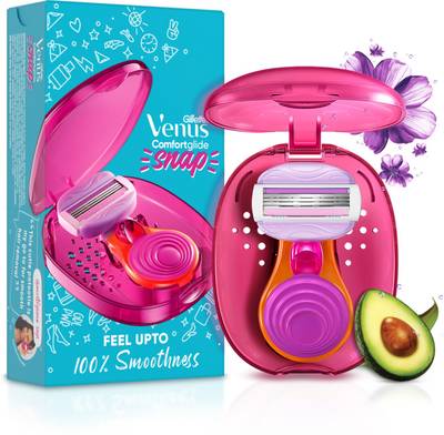 Gillette Venus Snap Hair Remover|Women Body Razor|Compact case|Soap gel bar with avocado - Price History Gillette Venus Snap Hair Remover|Women Body Razor|Compact case|Soap gel bar with avocado - Price History