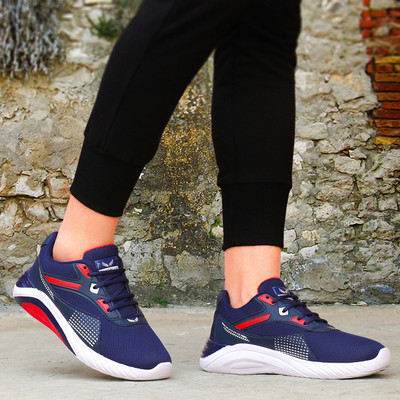 BERSACHE Sports Shoes For Men Running Shoes For Men(Navy , 10)