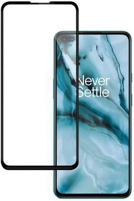 Shree Store Edge To Edge Tempered Glass for OnePlus Nord(Pack of 1)