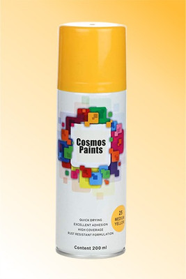 Cosmos Yellow Spray Paint 200 ml(Pack of 1)