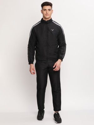 Invincible Solid Men Track Suit