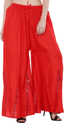 MENSIMPRESSION Relaxed Women Red Trousers