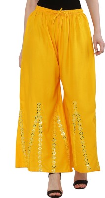 MENSIMPRESSION Relaxed Women Yellow Trousers