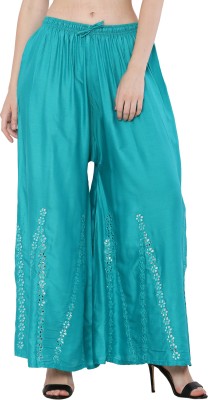 MENSIMPRESSION Relaxed Women Light Blue Trousers