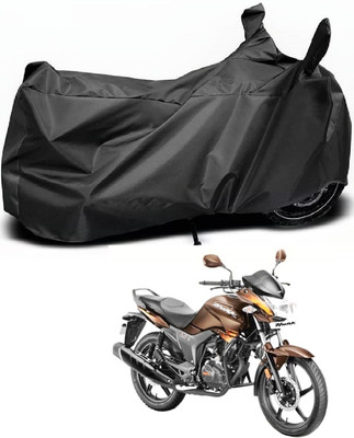 MOCKHE Waterproof Two Wheeler Cover for Hero(Hunk, Black)