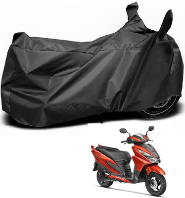 Euro Care Waterproof Two Wheeler Cover for Honda(Grazia, Black)