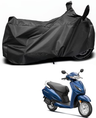 MOCKHE Waterproof Two Wheeler Cover for Honda(Activa 6G, Black)