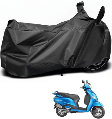 Euro Care Waterproof Two Wheeler Cover for Hero(Maestro, Black)