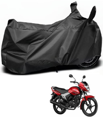 Euro Care Waterproof Two Wheeler Cover for Yamaha(Saluto, Black)