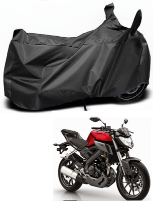 MOCKHE Waterproof Two Wheeler Cover for Suzuki(Gixxer, Black)