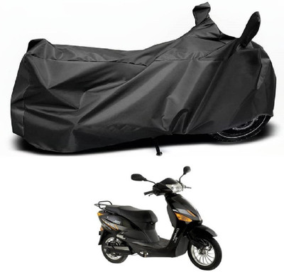Euro Care Waterproof Two Wheeler Cover for Hero(Electric Zippy, Black)