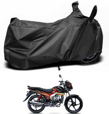 MOCKHE Waterproof Two Wheeler Cover for Mahindra(Centuro, Black)