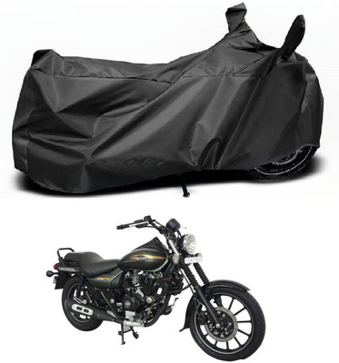 MOCKHE Waterproof Two Wheeler Cover for Bajaj(Avenger 220 Street, Black)