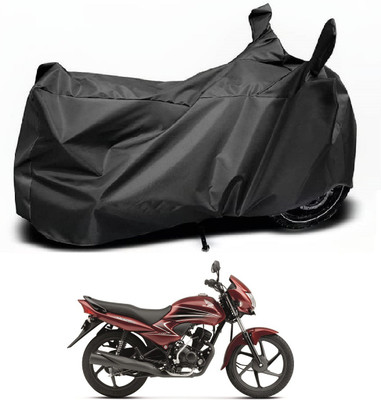 Euro Care Waterproof Two Wheeler Cover for Honda(Dream Yuga, Black)