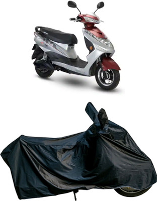 APNEK Waterproof Two Wheeler Cover for Okinawa(Ridge, Black)