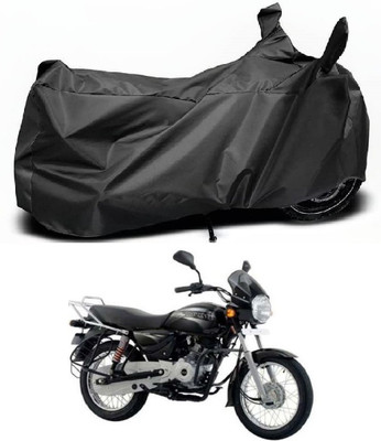 Euro Care Waterproof Two Wheeler Cover for Bajaj(Boxer, Black)