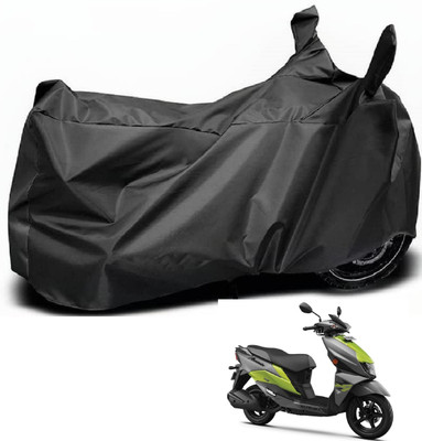 MOCKHE Waterproof Two Wheeler Cover for Suzuki(Avenis 125, Black)