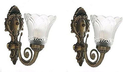 Zingy Uplight Wall Lamp Without Bulb(Pack of 2)