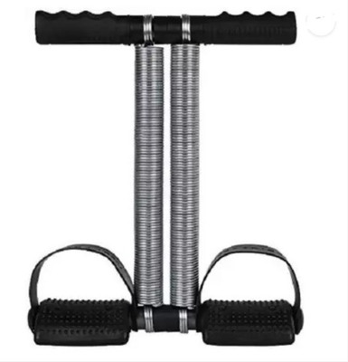 HACKERX TUMMY TRIMMER Double Spring (Black) Ab Exerciser (Black) Ab Exerciser(Multicolor)