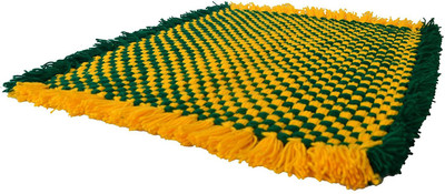 CRM TRADERS Woolen Puja Aasan Mat for Prayers Altar Cloth