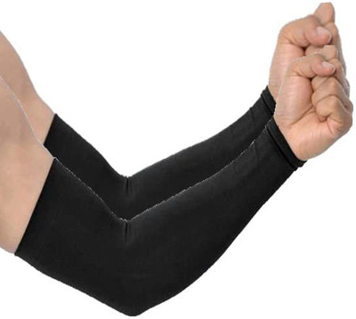 Your's Favourite Cotton Arm Sleeve For Men & Women(Free, Black)