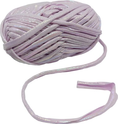 PRANSUNITA Metallic Shining Sparkle T-Shirt Knitting Yarn – 100 GMS - for Hand Knit