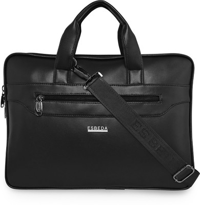 ESBEDA Laptop Shoulder Bag Laptop Sleeve/Cover(Black, 3 L)