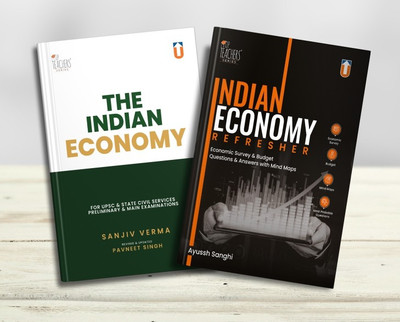The Complete Solution for Indian Economy(UPSC Mains & Prelims) | Combo of Indian Economy by Sanjiv Verma (Revised by Pavneet Singh) and Indian Economy Refresher by Ayussh Sanghi(Paperback, Sanjiv Verma, Ayussh Sanghi) The Complete Solution for Indian Economy(UPSC Mains & Prelims) | Combo of Indian Economy by Sanjiv Verma (Revised by Pavneet Singh) and Indian Economy Refresher by Ayussh Sanghi(Paperback, Sanjiv Verma, Ayussh Sanghi)