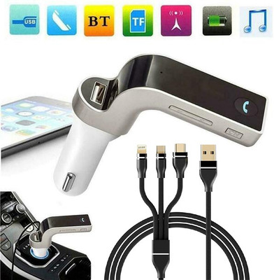 RYT 37.2 W Turbo Car Charger(Multicolor, With USB Cable)