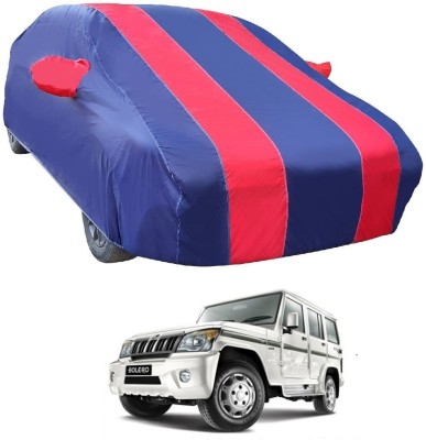 Euro Care Car Cover For Mahindra Bolero (With Mirror Pockets)(Red)