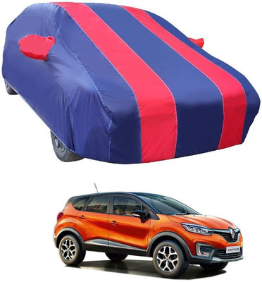MOCKHE Car Cover For Renault Captur (With Mirror Pockets)(Red)