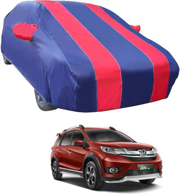 Euro Care Car Cover For Honda BR-V (With Mirror Pockets)(Red)