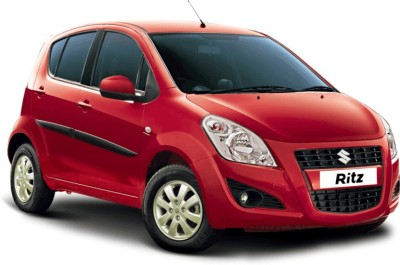 MOCKHE Car Cover For Maruti Ritz (With Mirror Pockets)(Red)