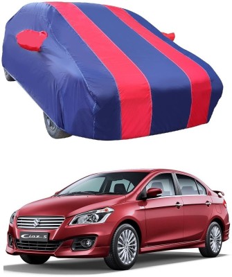 Euro Care Car Cover For Maruti Ciaz (With Mirror Pockets)(Red)
