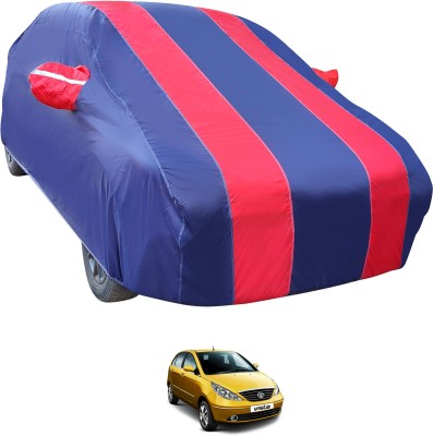 Euro Care Car Cover For Tata Indica Vista (With Mirror Pockets)(Red)