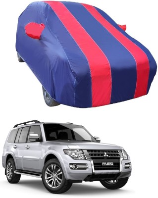 MOCKHE Car Cover For Mitsubishi Pajero (With Mirror Pockets)(Red)