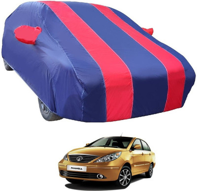 Euro Care Car Cover For Tata Manza (With Mirror Pockets)(Red)