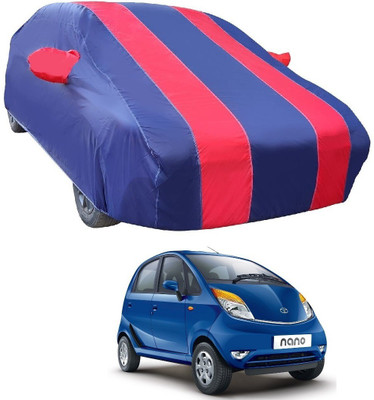 MOCKHE Car Cover For Tata Nano (With Mirror Pockets)(Red)