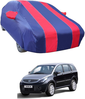 MOCKHE Car Cover For Tata Aria (With Mirror Pockets)(Red)