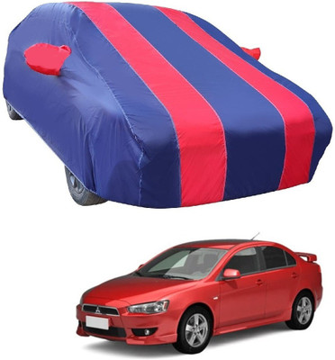 MOCKHE Car Cover For Mitsubishi Lancer (With Mirror Pockets)(Red)