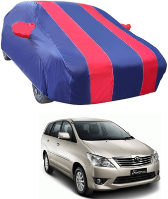 MOCKHE Car Cover For Toyota Innova (With Mirror Pockets)(Red)