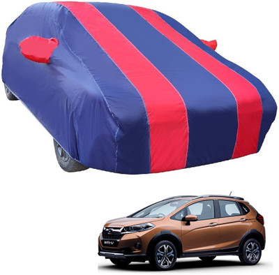 MOCKHE Car Cover For Honda WR-V (With Mirror Pockets)(Red)