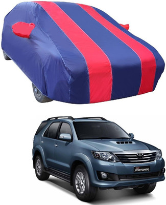 Euro Care Car Cover For Toyota Fortuner Old (With Mirror Pockets)(Red)