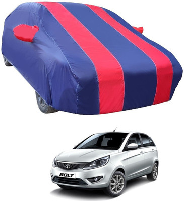 MOCKHE Car Cover For Tata Bolt (With Mirror Pockets)(Red)