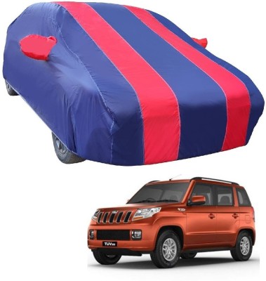 AUTYLE Car Cover For Mahindra TUV300 (With Mirror Pockets)(Red)