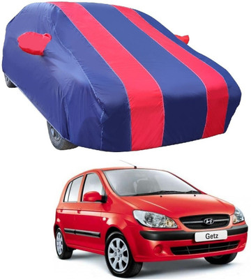 MOCKHE Car Cover For Hyundai Getz (With Mirror Pockets)(Red)