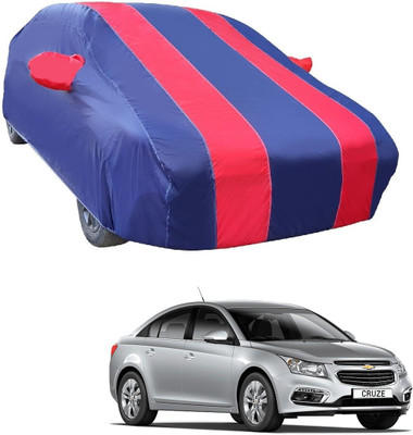 MOCKHE Car Cover For Chevrolet Cruze (With Mirror Pockets)(Red)